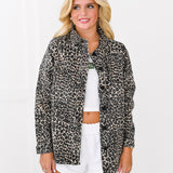 Jamie Stretch Jacket - Leopard