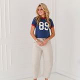 Marilyn Barrel Pants - Ecru