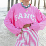 Fancy Striped Button Pants