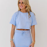 Beth Skort Set  - Baby Blue