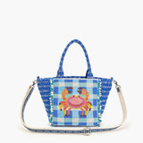 Crab It Beaded Midi Bag