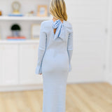 Maryna Maxi Dress - Sky