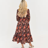 Callahan Maxi Dress - Rust