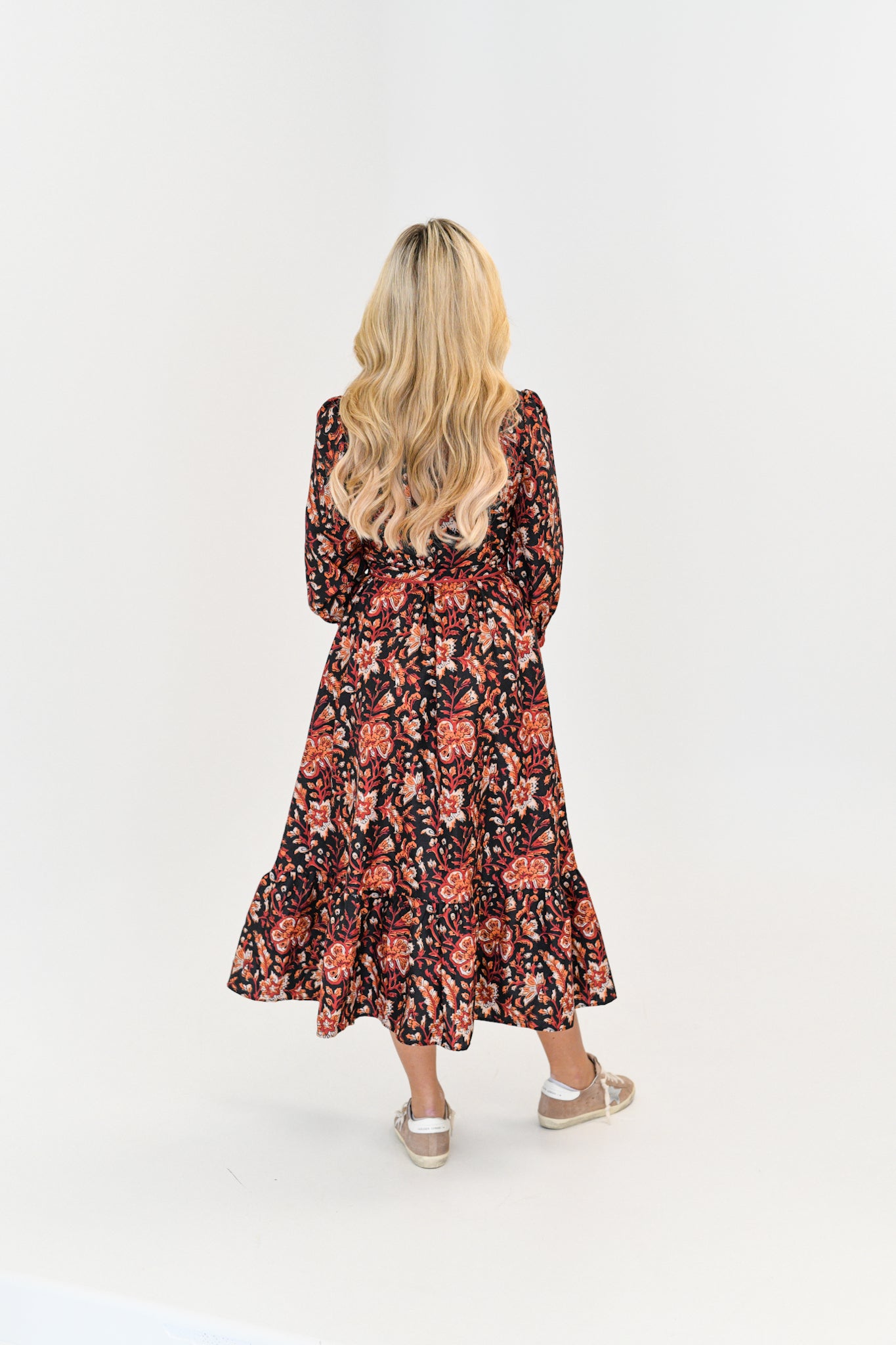 Callahan Maxi Dress - Rust