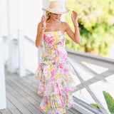 Garden Dreams Midi Dress - Floral Multi