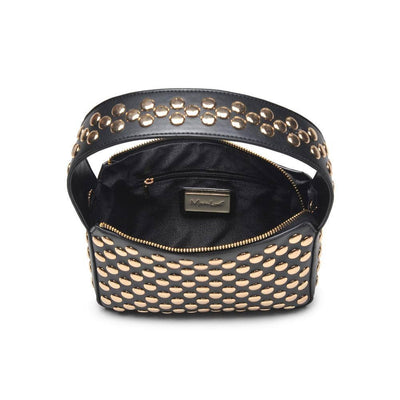 Isabel Studded Crossbody - Black