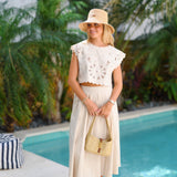 Mabry Embroidery Set - Oatmeal