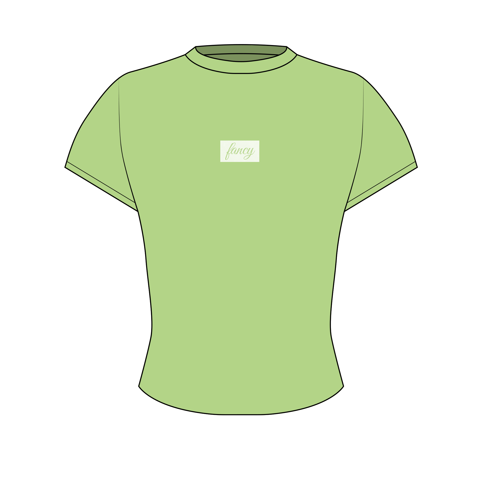 Fancy Everyday Cropped Tee