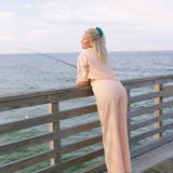 Fancy Striped Button Pants