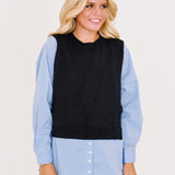 Amabel Top - Navy