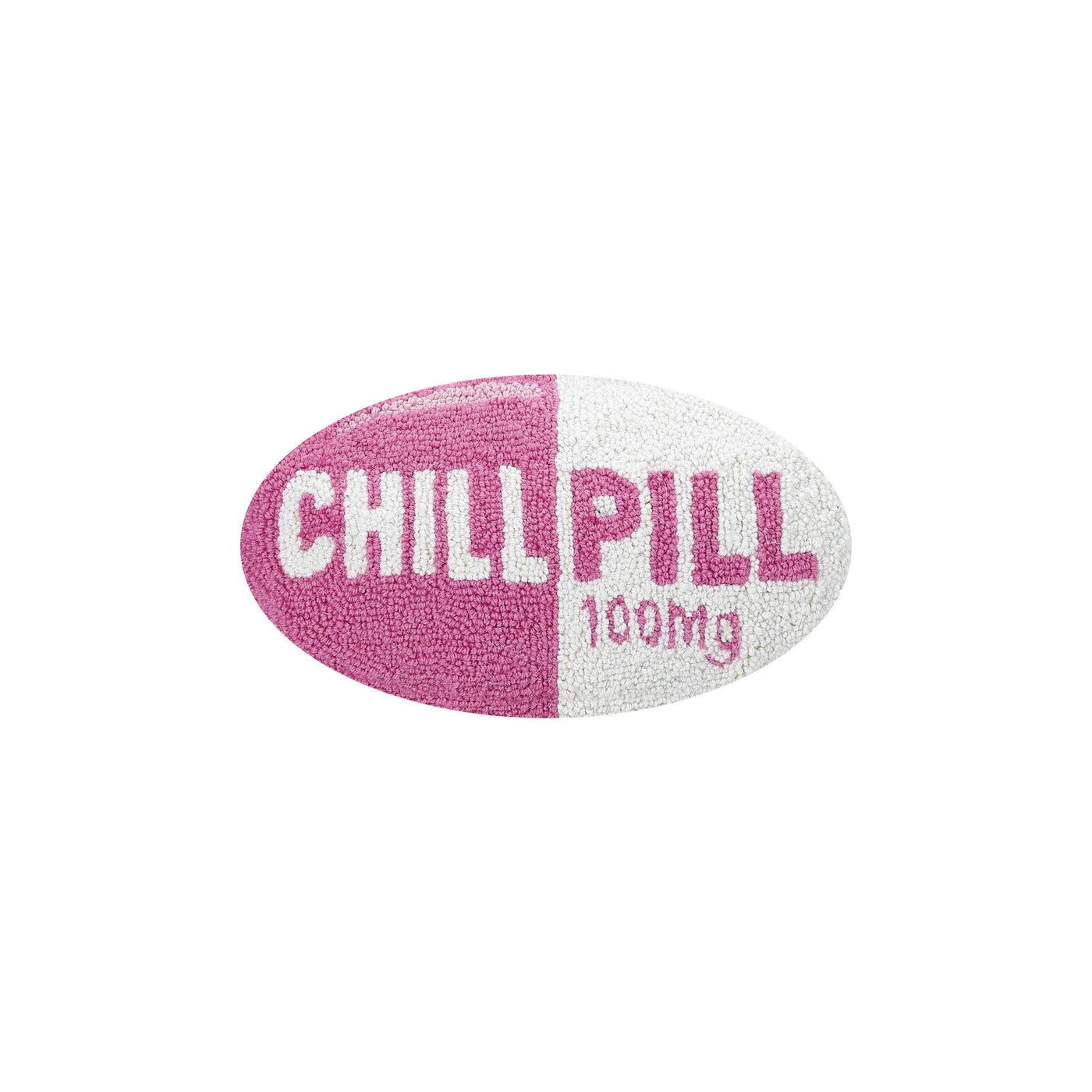 Chill Pill Hot Pink Hook Pillow