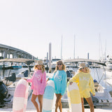 Breakers Oversized Lightweight Mockneck - Ocean Teal