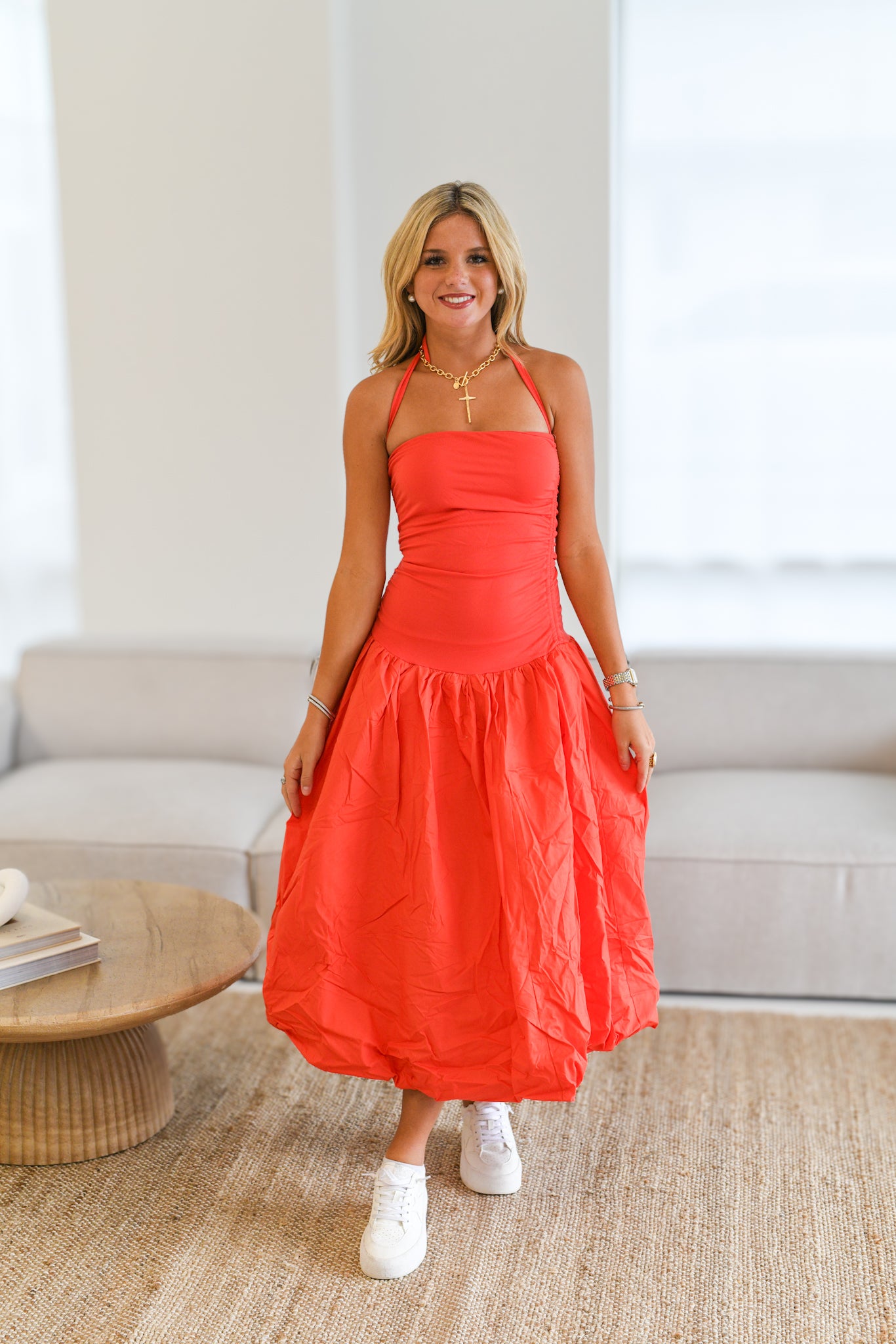 Alexa Dress - Orange