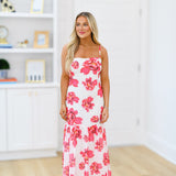 Hillary Maxi Dress - Pink Floral