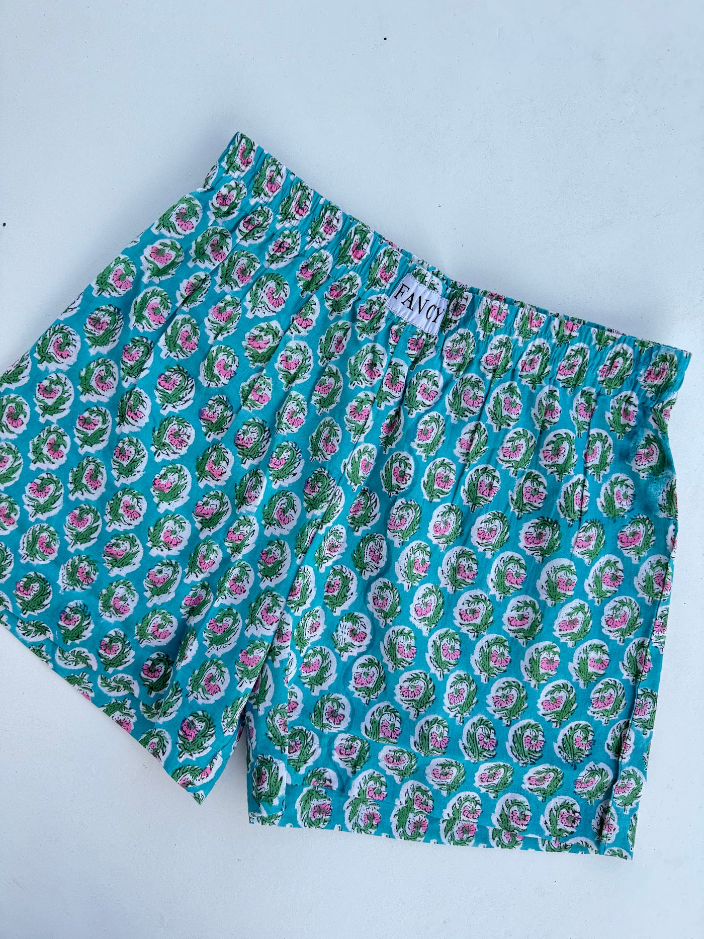 Kennedy Boxer Shorts - Teal