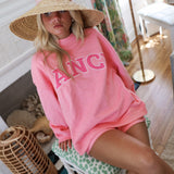 Fancy Fleece Lined Mini Shorts - Hibiscus