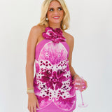 Ollie Accent Mini Dress - Orchid