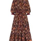 Callahan Maxi Dress - Rust