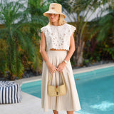 Mabry Embroidery Set - Oatmeal