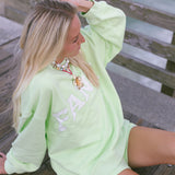 Fancy Oversized Mockneck