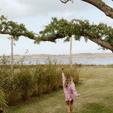 Haleigh Button Down Top -  Pink/White Striped