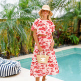 Amber Bubble Set - Pink/Red