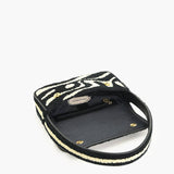 The Soho Inked Tufted Shoulder Bag
