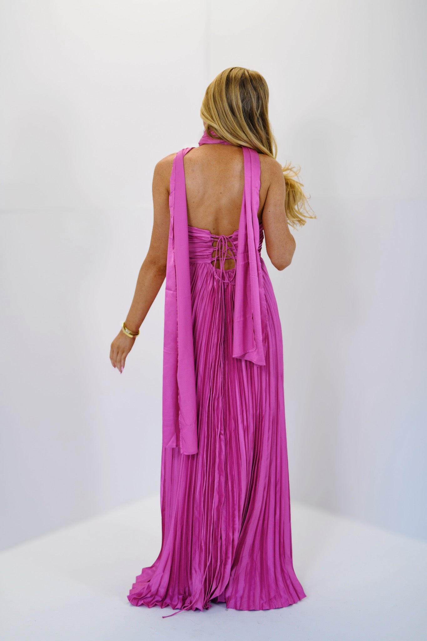 Mia Dress - Magenta