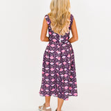 Sienna Maxi Skirt Set - Purple Multi