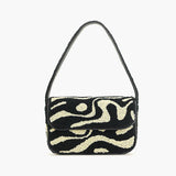 The Soho Inked Tufted Shoulder Bag