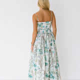 Serena Basque Dress - Light Blue (PREORDER)