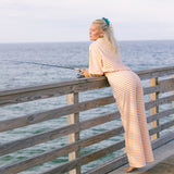 Fancy Striped Button Pants