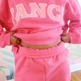 Fancy Fleece Lined Mini Shorts - Paradise Pink