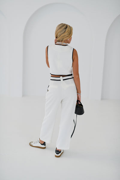 Marlo Pants - White