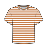Fancy Short Sleeve Striped Top