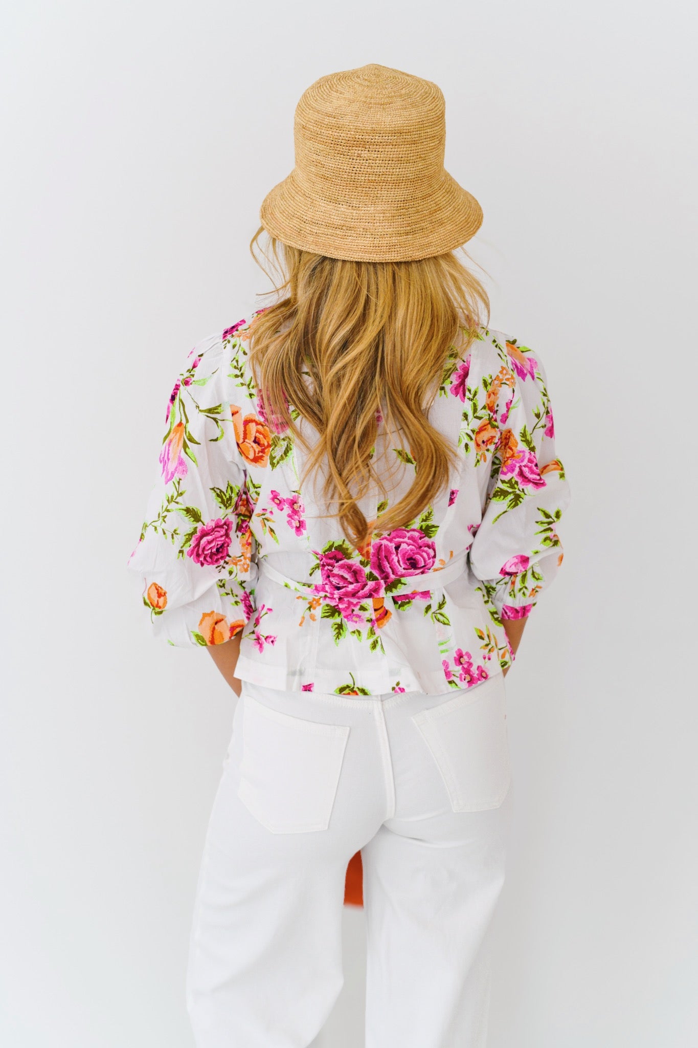 Raelynn Floral Shirt - White/Floral