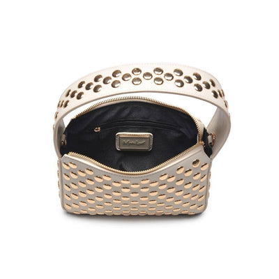 Isabel Studded Crossbody - Oatmilk