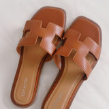 H Sandals - Tan