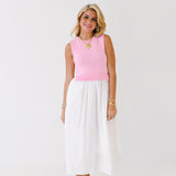 Marabelle Midi Dress - Pink Multi