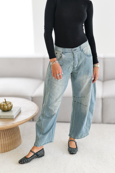 Daisy Denim Pants