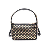 Isabel Studded Crossbody - Black