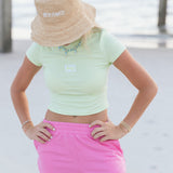 Fancy French Terry Mini Shorts
