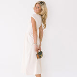 Kim Midi Dress - Ecru