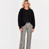 Cali Oversized Cardigan - Black