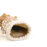 Ocean Whimsy Raffia Fish Bag