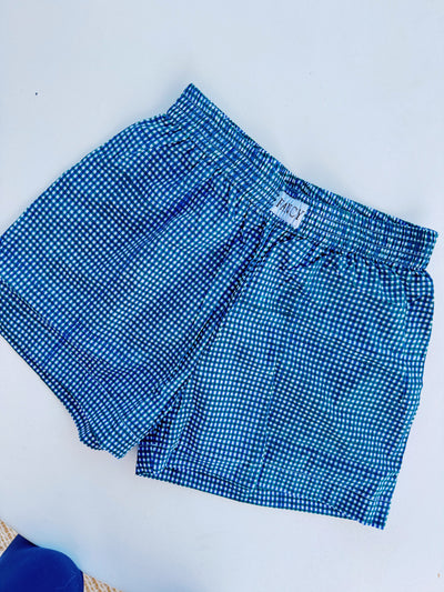 Keelie Boxer Shorts -  Navy