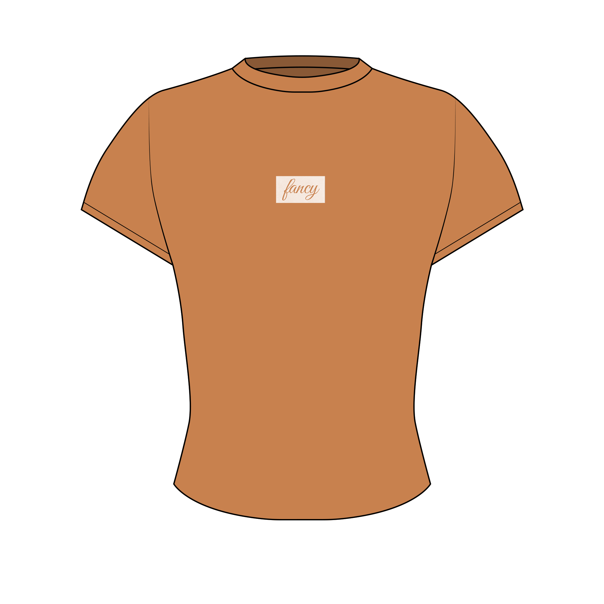 Fancy Everyday Cropped Tee