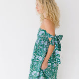 Addi Strapless Mini Dress - Emerald Green