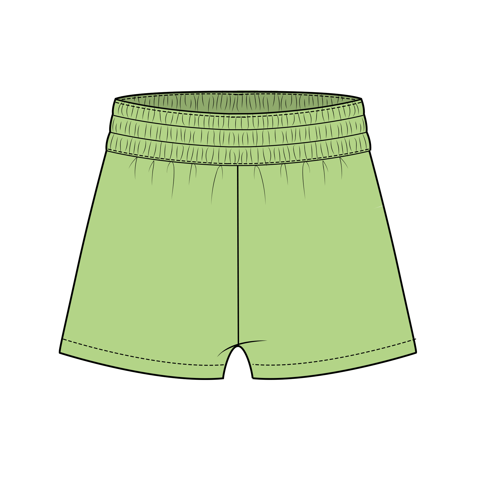 Fancy French Terry Mini Shorts