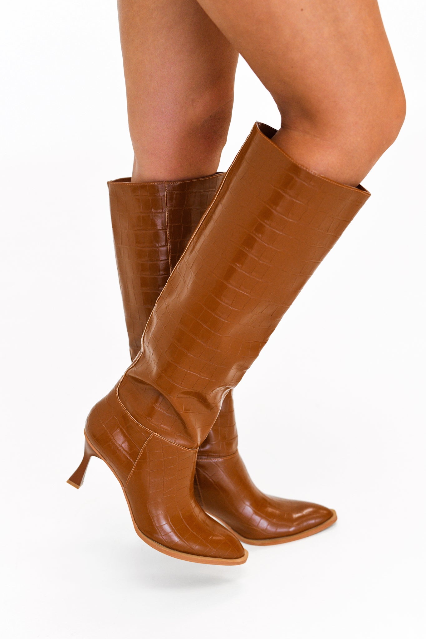 Lelo Knee High Boot - Brown